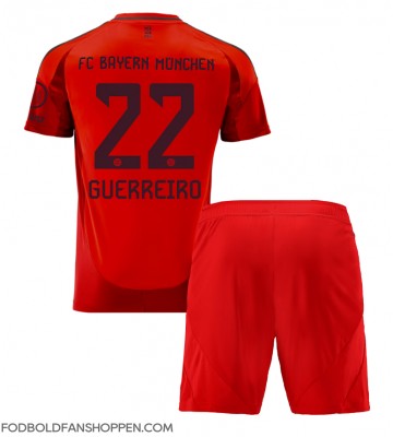 Bayern Munich Raphael Guerreiro #22 Hjemmebanetrøje Børn 2024-25 Kortærmet (+ Korte bukser)